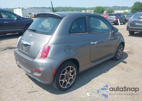 2012 Fiat 500 Sport z USA, uszkodzony, nr VIN 3C3CFFBR8CT304103